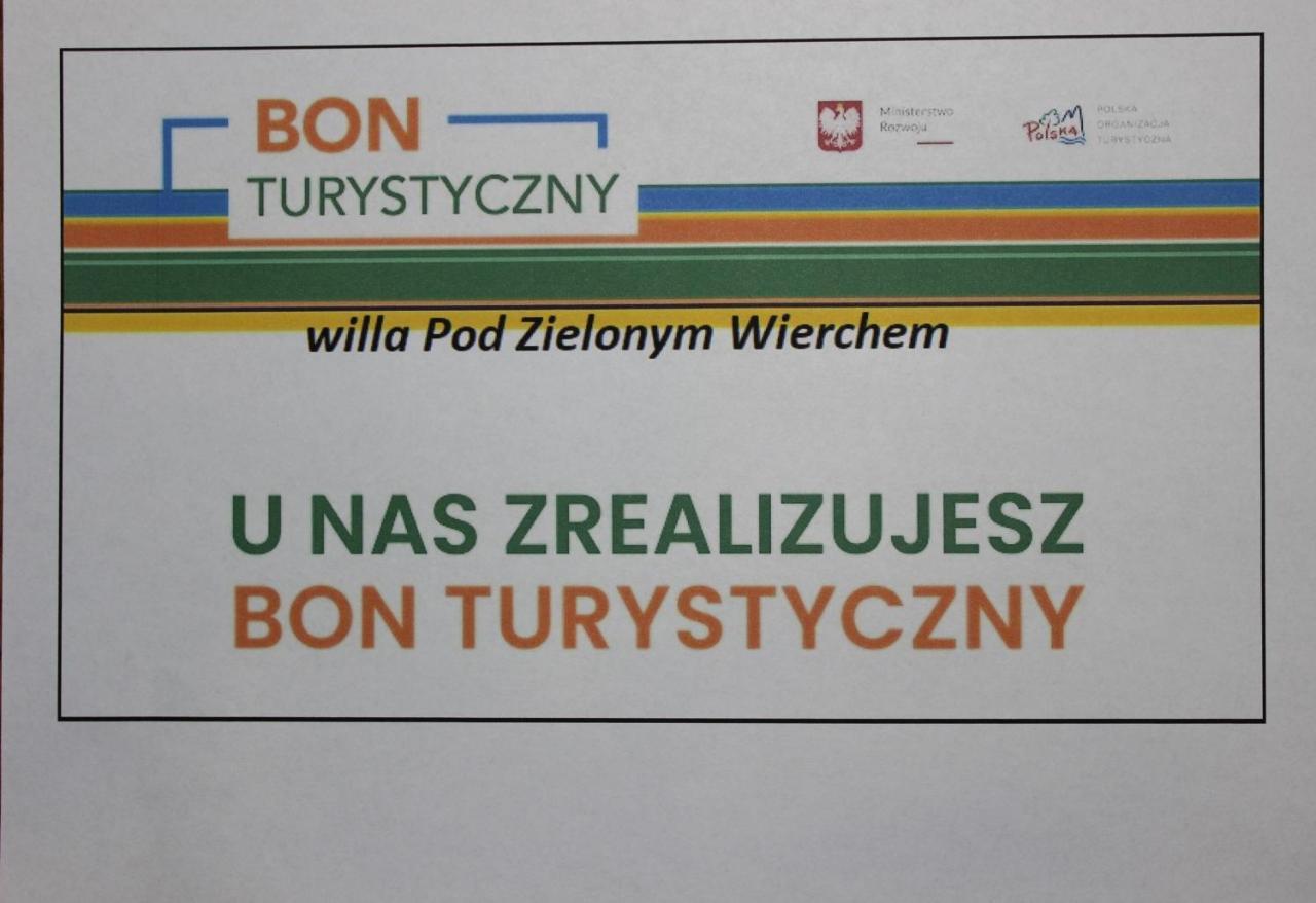 Willa Pod Zielonym Wierchem Zakopane Exterior foto